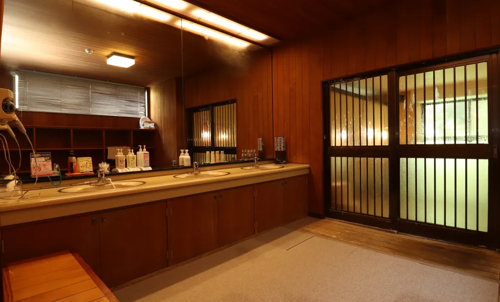 太陽館の歴史ある大浴場 太陽の湯