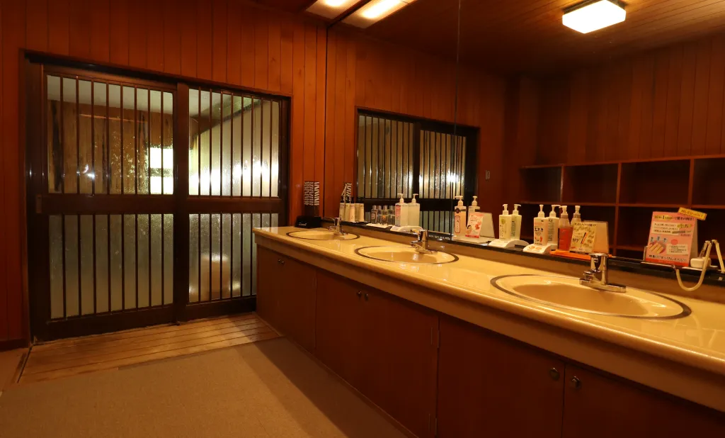 太陽館の歴史ある大浴場 太陽の湯